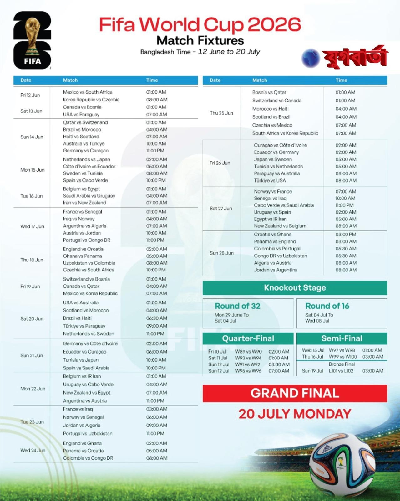 ফিফা বিশ্বকাপ ২০২৬