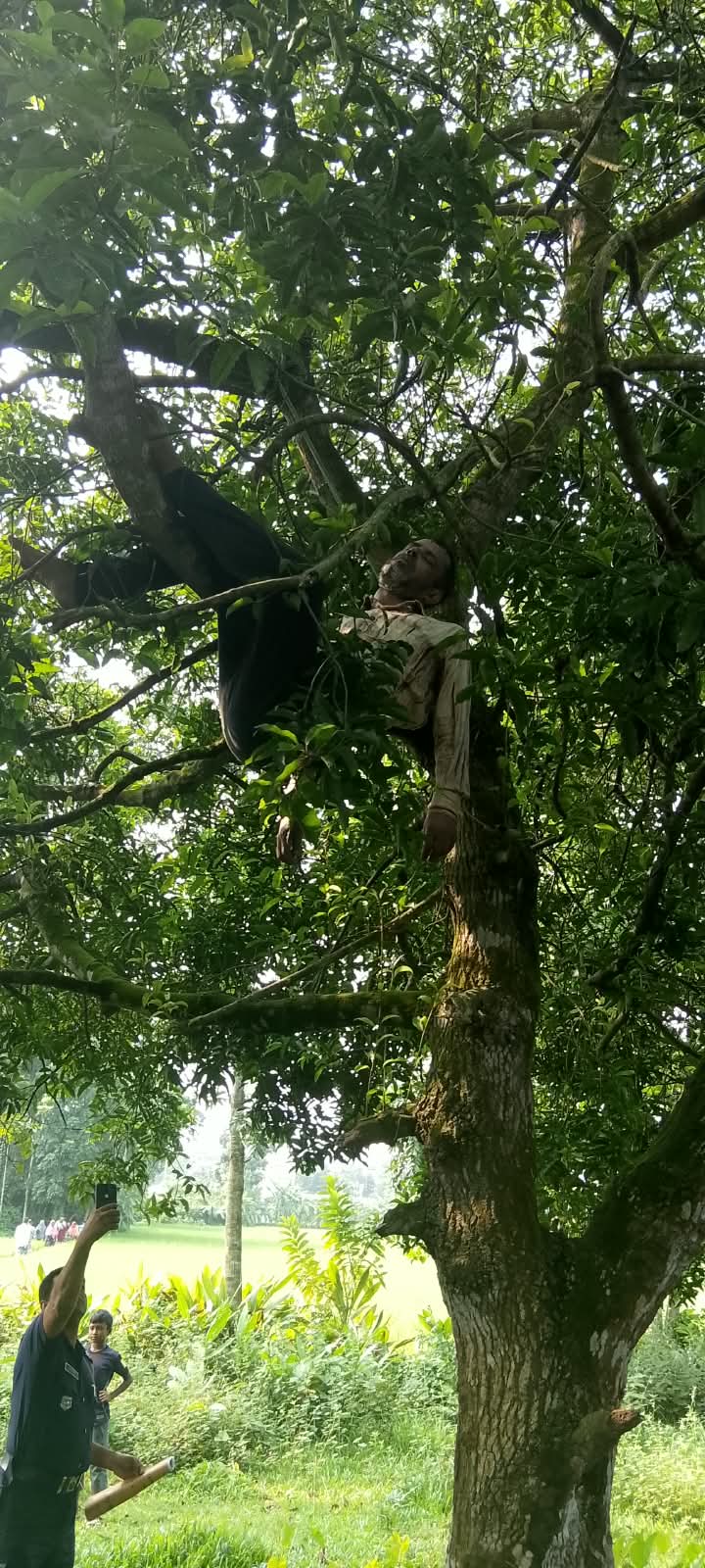 নিখোঁজের দুই দিন পর জঙ্গলে গাছের মগডালে মিলল সাবেক সেনাসদস্যের মরদেহ
