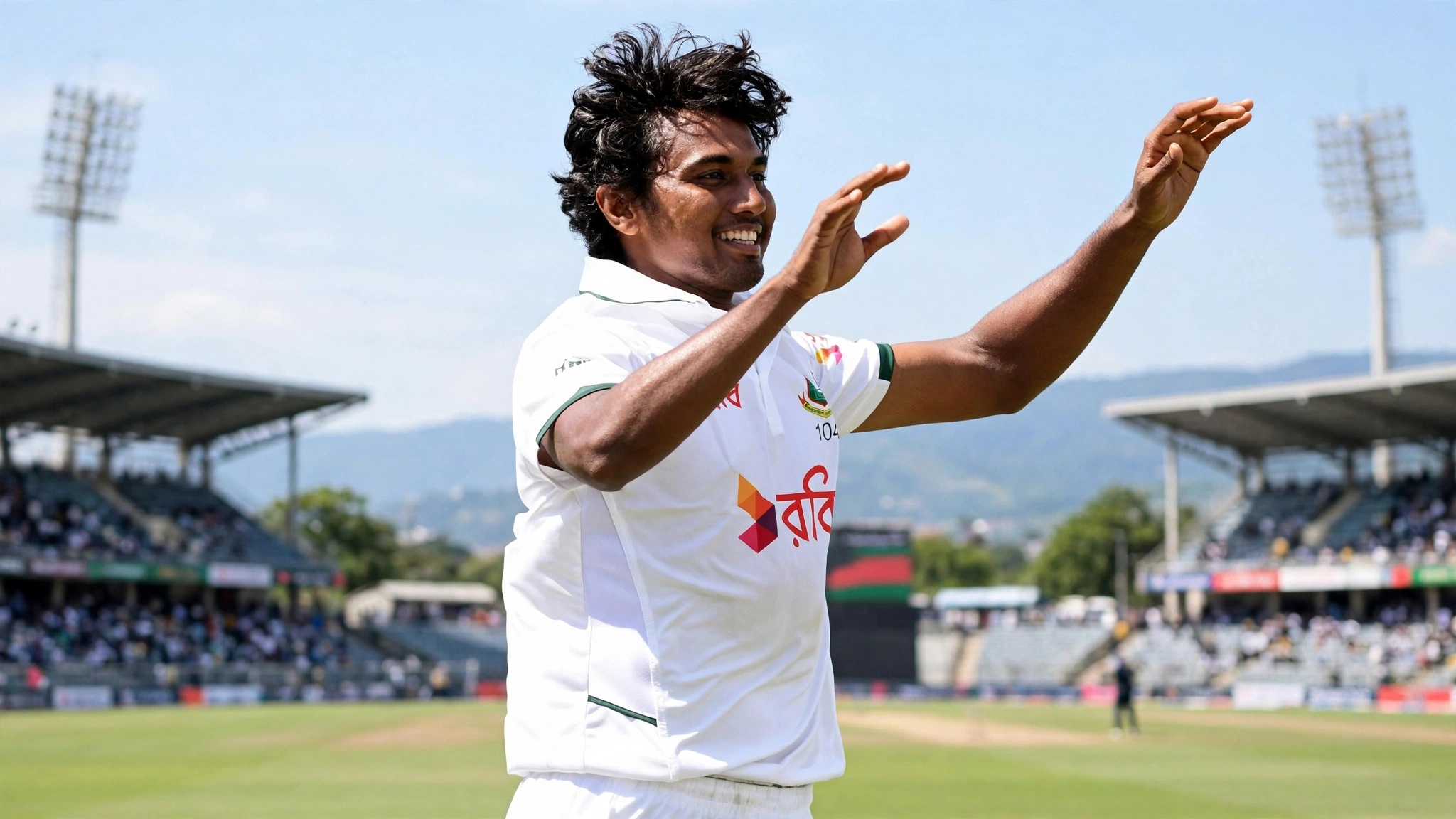 ইতিহাস গড়লেন হাসান মাহমুদ, বাংলাদেশের প্রথম পেসার হিসেবে টেস্টে হ্যাটট্রিক