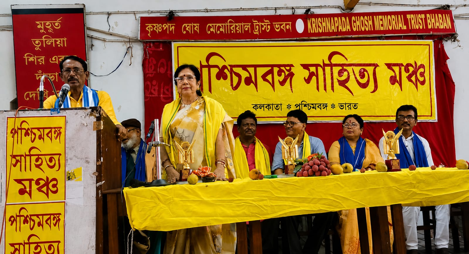 পাঠ্য বইয়ে ফিরুক নজরুল-রবীন্দ্রনাথ: কলকাতার জন্মজয়ন্তীতে সাহিত্য মঞ্চের দাবি