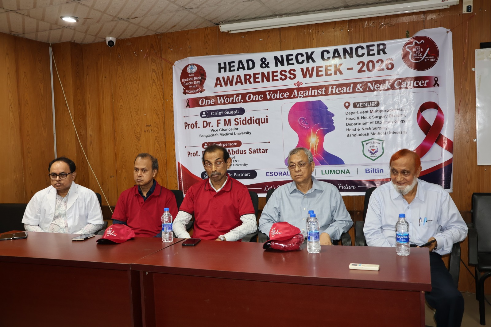 বিএমইউসহ সারাদেশে ‘হেড অ্যান্ড নেক ক্যান্সার সচেতনতা সপ্তাহ ২০২৬’ উদযাপন