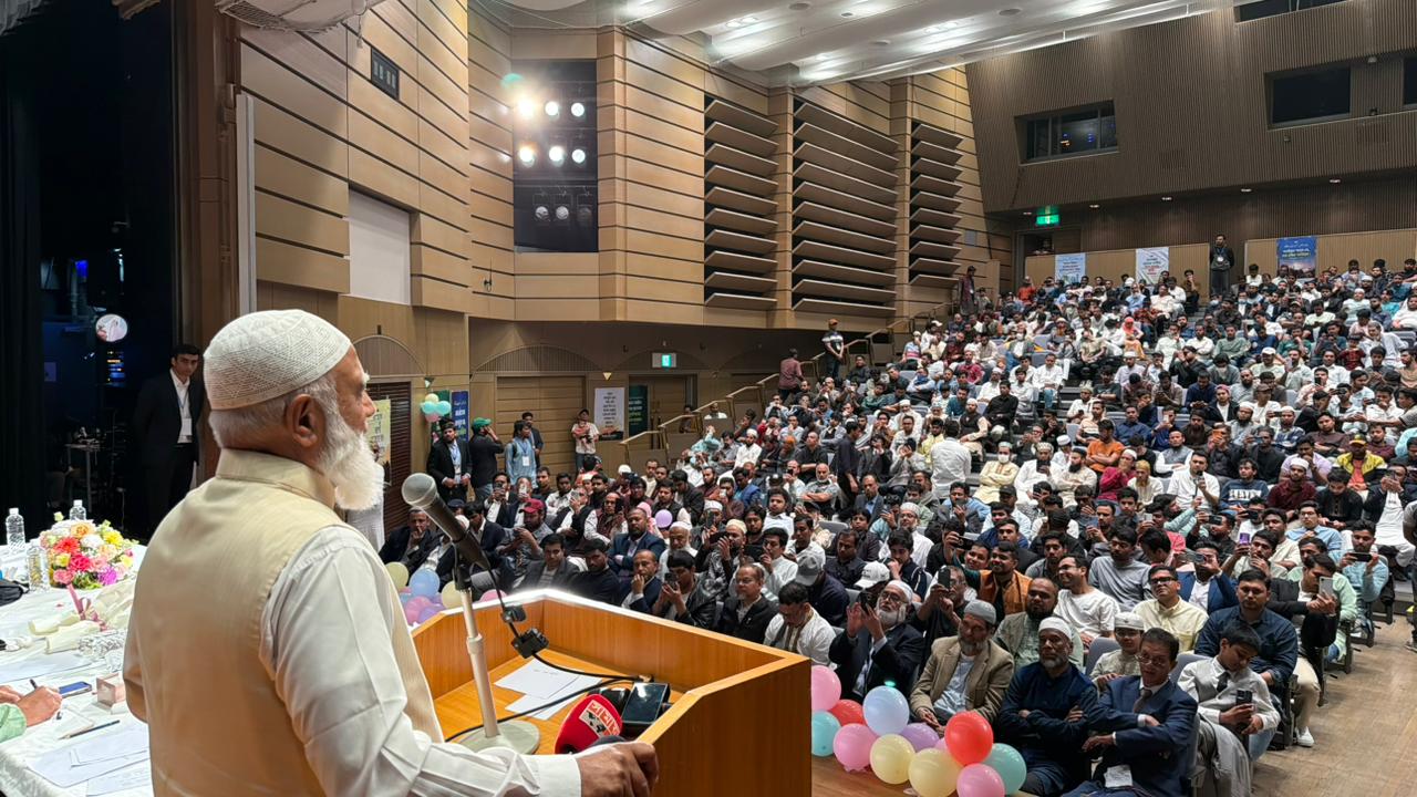 জাপানে বিরোধীদলীয় নেতা ডা. শফিকুর রহমানকে নাগরিক সংবর্ধনা