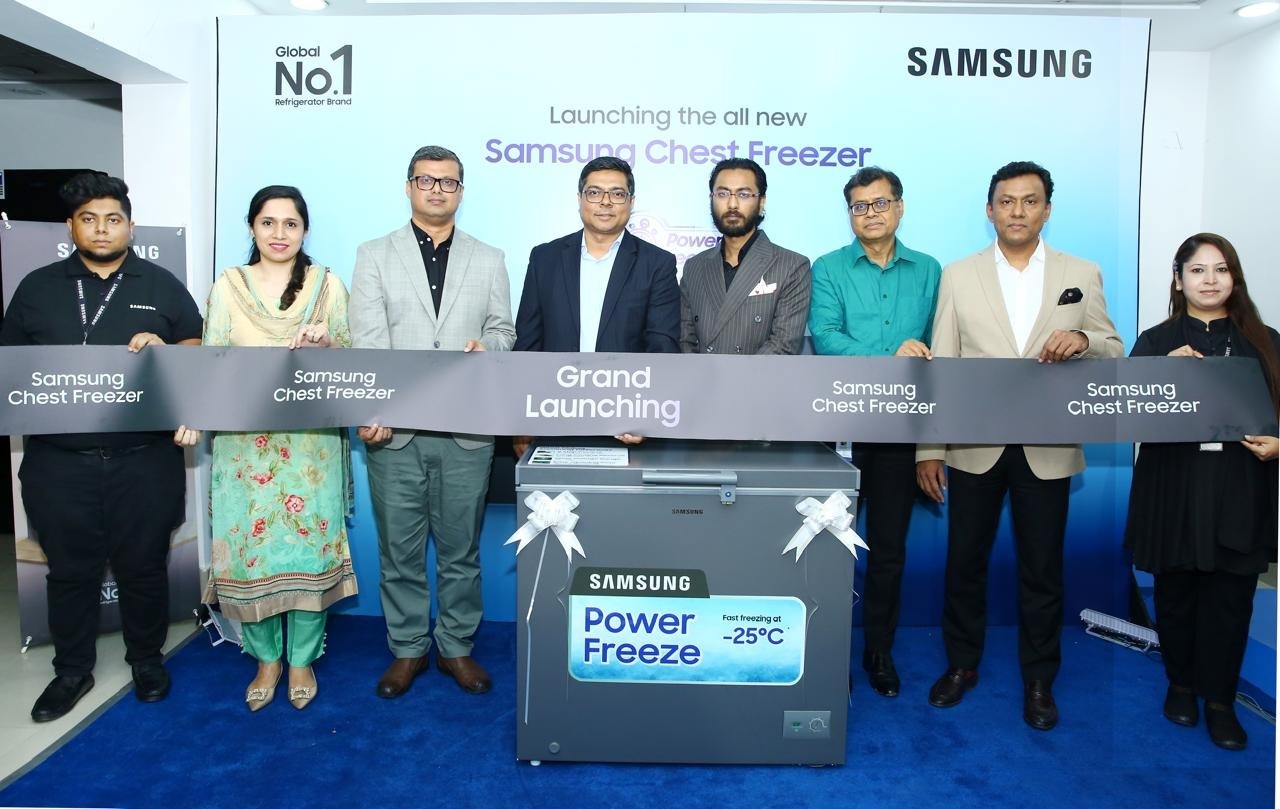 বাজারে এলো স্যামসাংয়ের নতুন তিন মডেলের চেস্ট ফ্রিজার