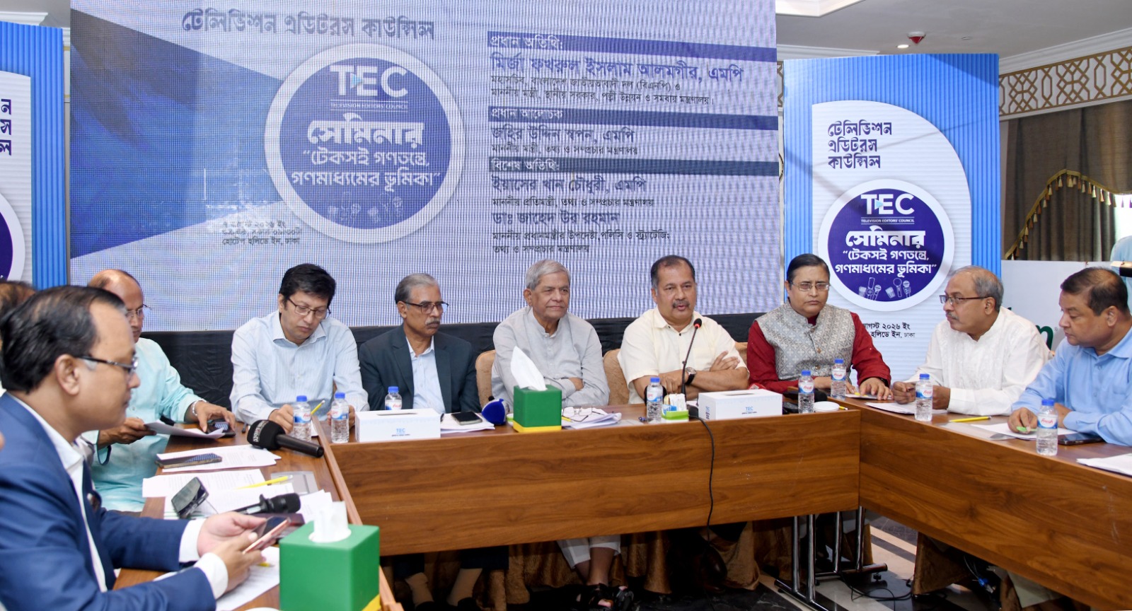 সাংবাদিক, মালিক ও সরকার যৌথ ভাবে গণমাধ্যমের স্বার্থ রক্ষায় কাজ করে চলেছে: তথ্য ও সম্প্রচার মন্ত্রী