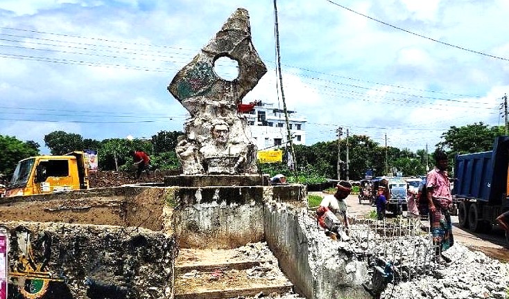 ঝিনাইদহে বীরশ্রেষ্ঠ হামিদুর রহমানের ভাস্কর্য ভাঙা নিয়ে ধোঁয়াশা, ক্ষুব্ধ মুক্তিযোদ্ধা ও পরিবার