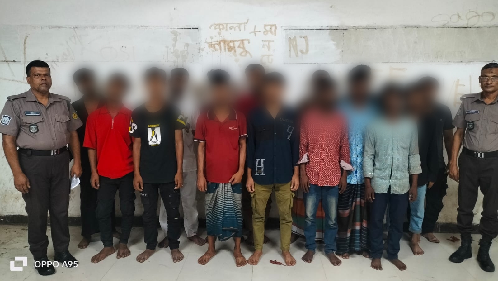 রাজধানীর তেজগাঁও ও হাজারীবাগে বিশেষ অভিযানে ৯১ জন গ্রেফতার