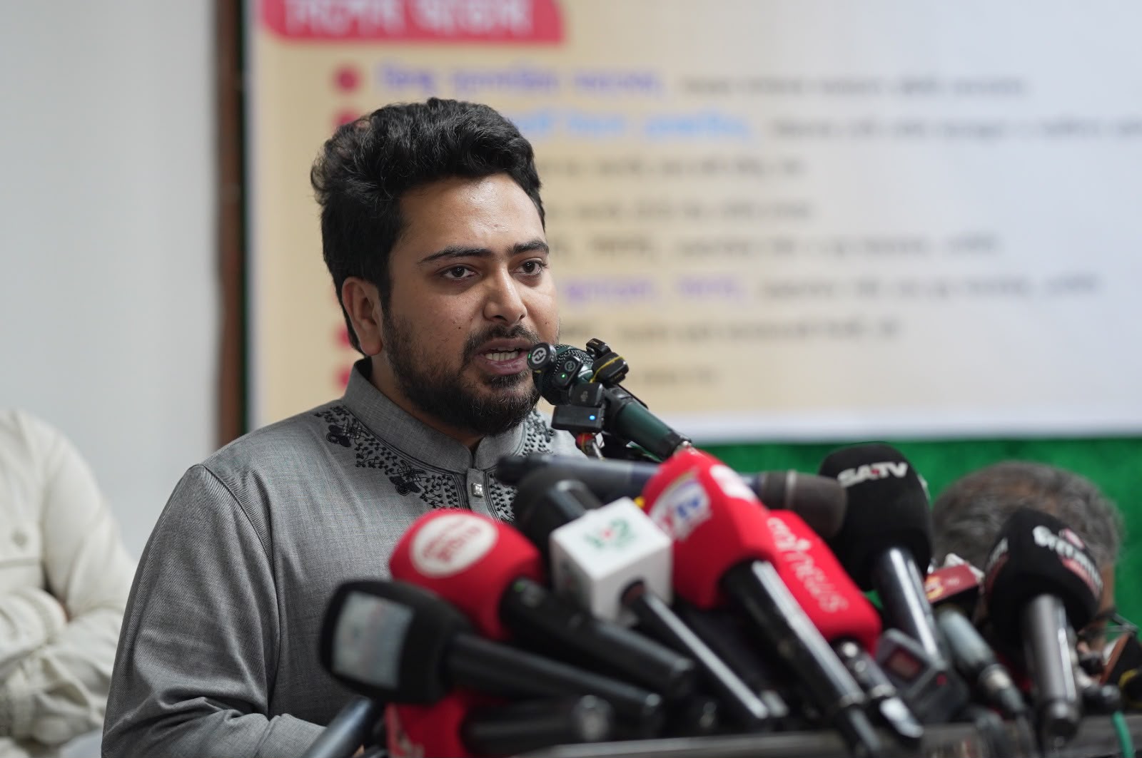 গণতন্ত্র শক্তিশালী না হলে সাম্প্রদায়িক সম্প্রীতি নিশ্চিত হবে না: নাহিদ ইসলাম