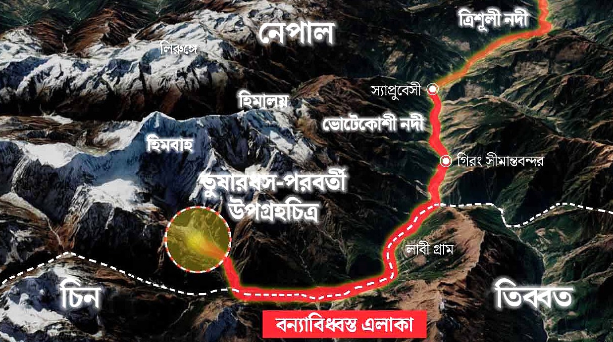 নেপাল-তিব্বতে মৃত ছাড়াল ৩৫৯, ১৪০০ নিখোঁজ