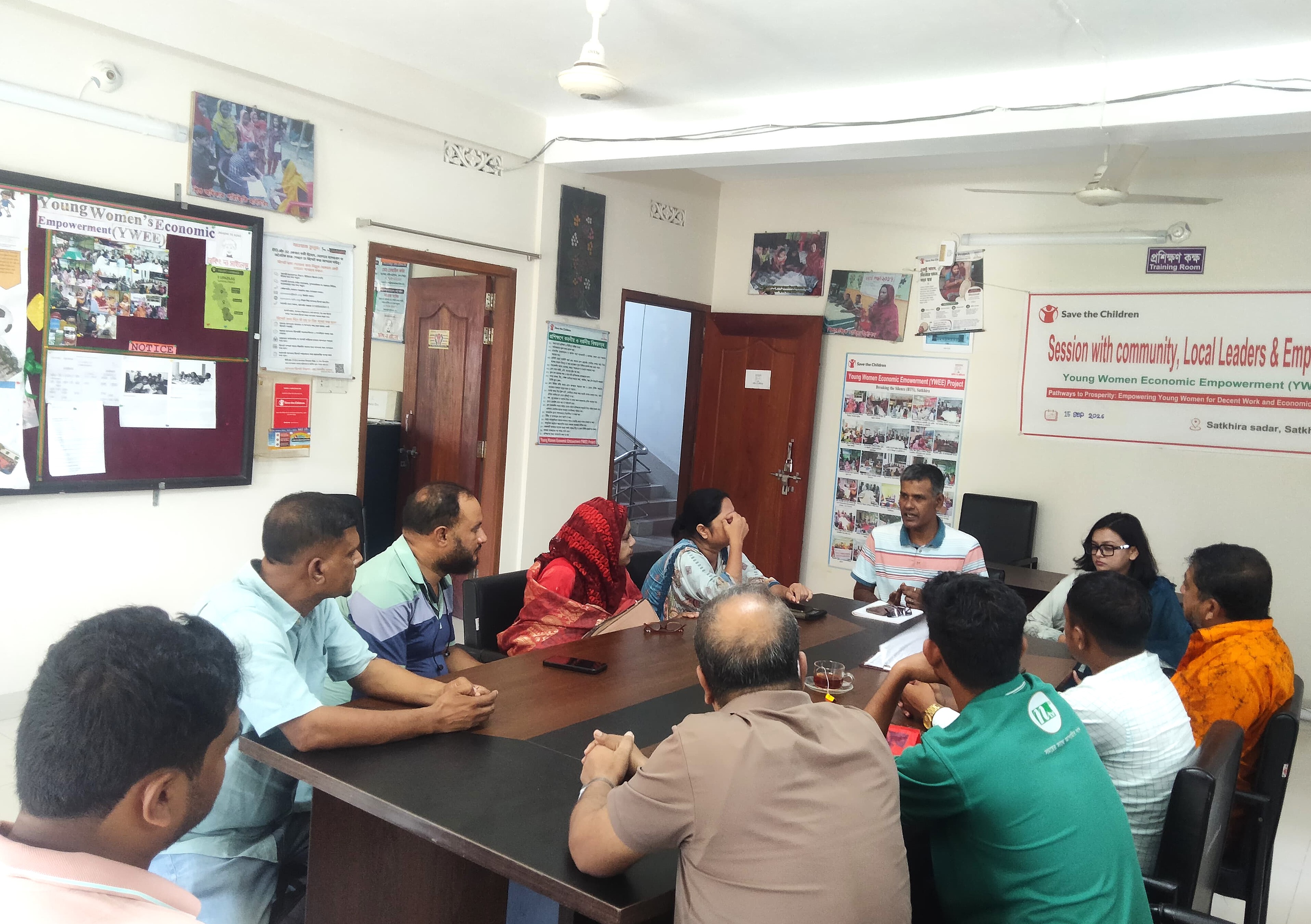 নারীর কর্মসংস্থান ও উদ্যোক্তা উন্নয়নে সাতক্ষীরায় জেন্ডার ট্রান্সফরমেশনমূলক সংলাপ