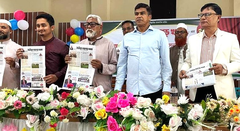 পঞ্চগড়ে ‘দৈনিক পঞ্চগড় খবর’ এর শুভ উদ্বোধন