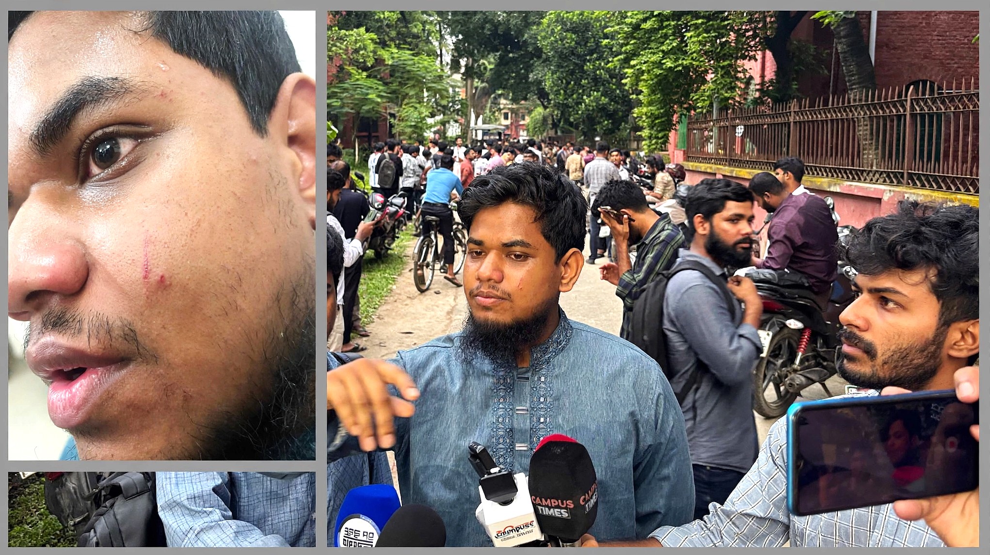 ঢাবির শহীদুল্লাহ হলে ছাত্রদল-শিবির সংঘর্ষ, প্রভোস্টের পদত্যাগ!