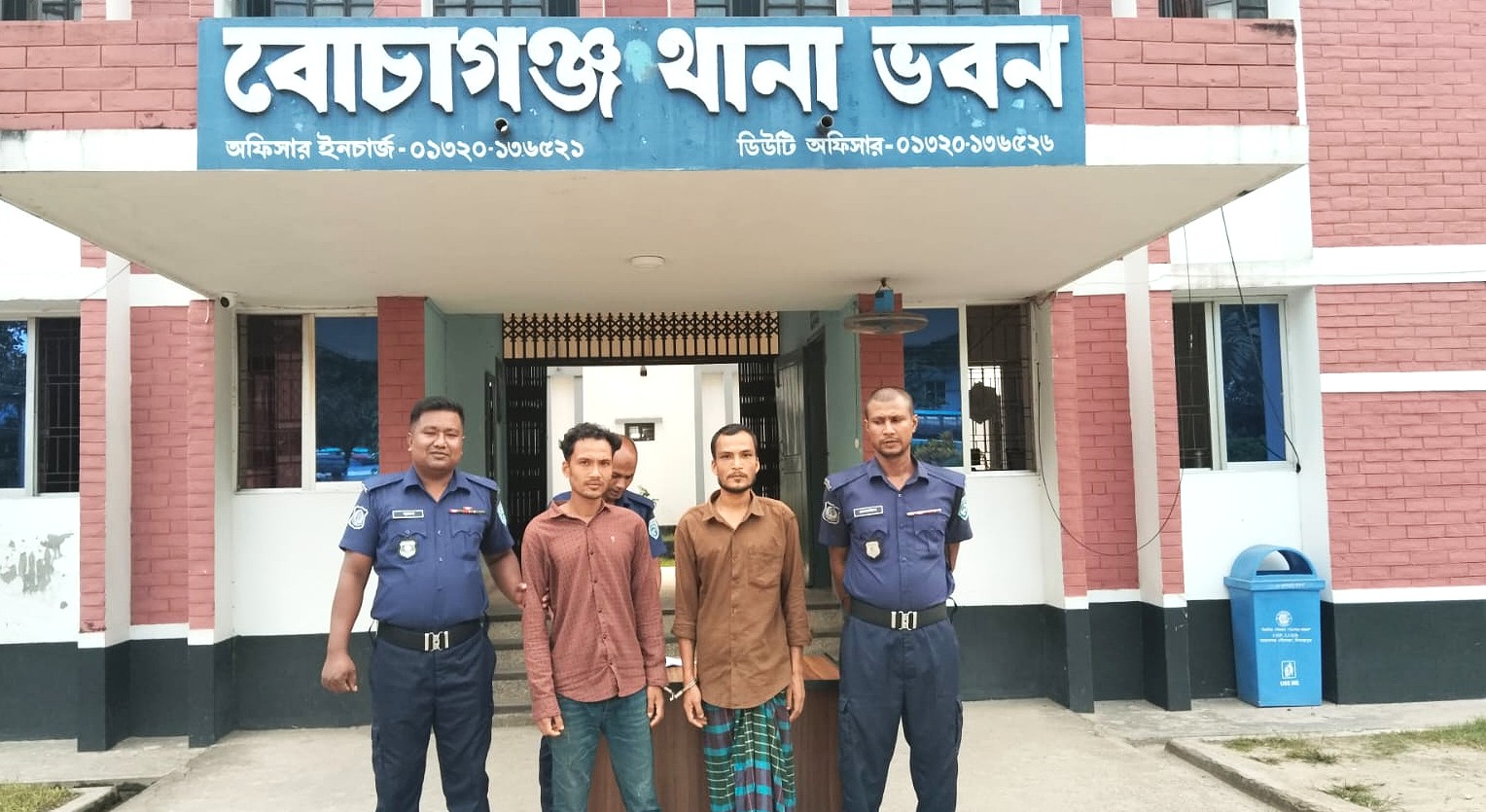 দিনাজপুরে ট্যাপেন্টাডলসহ ২ কারবারি গ্রেপ্তার