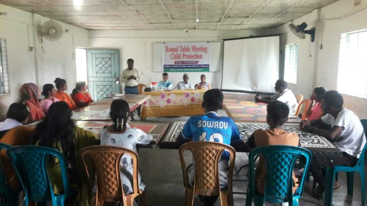 উত্তরবঙ্গ শিশু উন্নয়ন প্রকল্পের শিশু নিরাপত্তা বিষয়ক সভা অনুষ্ঠিত