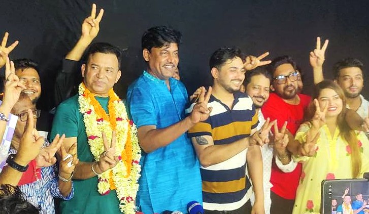 বাংলাদেশ চলচ্চিত্র শিল্পী সমিতির নির্বাচনে সভাপতি শিবা শানু এবং সাধারণ সম্পাদক জয় চৌধুরী
