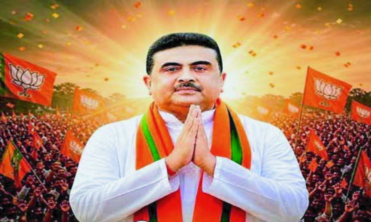 কবিগুরুর জন্মদিনে মসনদে বসতে চলেছেন শুভেন্দু অধিকারী
