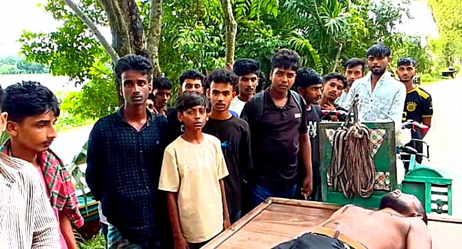 উজিরপুরের সাতলার লাল শাপলার বিলে পানিতে ডুবে কলেজ শিক্ষার্থীর মর্মান্তিক মৃত্যু।