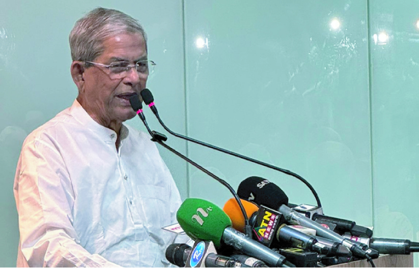 বিদায়ী বক্তব্যে বারবার কাঁদলেন মির্জা ফখরুল, চাইলেন দোয়া ও ভোট