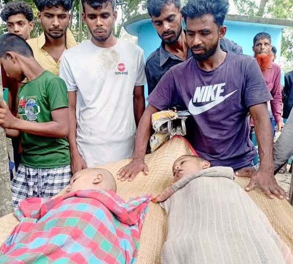 নড়াইলে পুকুরে ডুবে দুই ভাইয়ের করুণ মৃত্যু