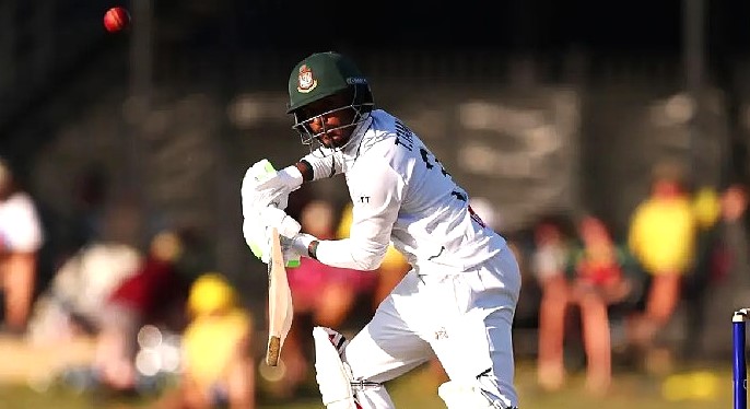 শান্তর ফিফটির পর তানজিদের ঐতিহাসিক সেঞ্চুরি
