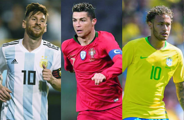 মেসি-রোনালদো-নেইমার: বিশ্বকাপে খেলার সম্ভাবনা কার কতটা