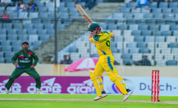 শেষ ম্যাচে জিতে হোয়াইটওয়াশ হলো না অজিরা
