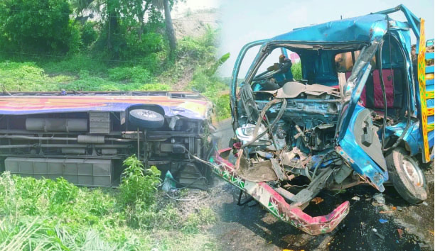 ফরিদপুরের ভাঙ্গা মহাসড়কে ভয়াবহ সড়ক দুর্ঘটনা: নিহত ২
