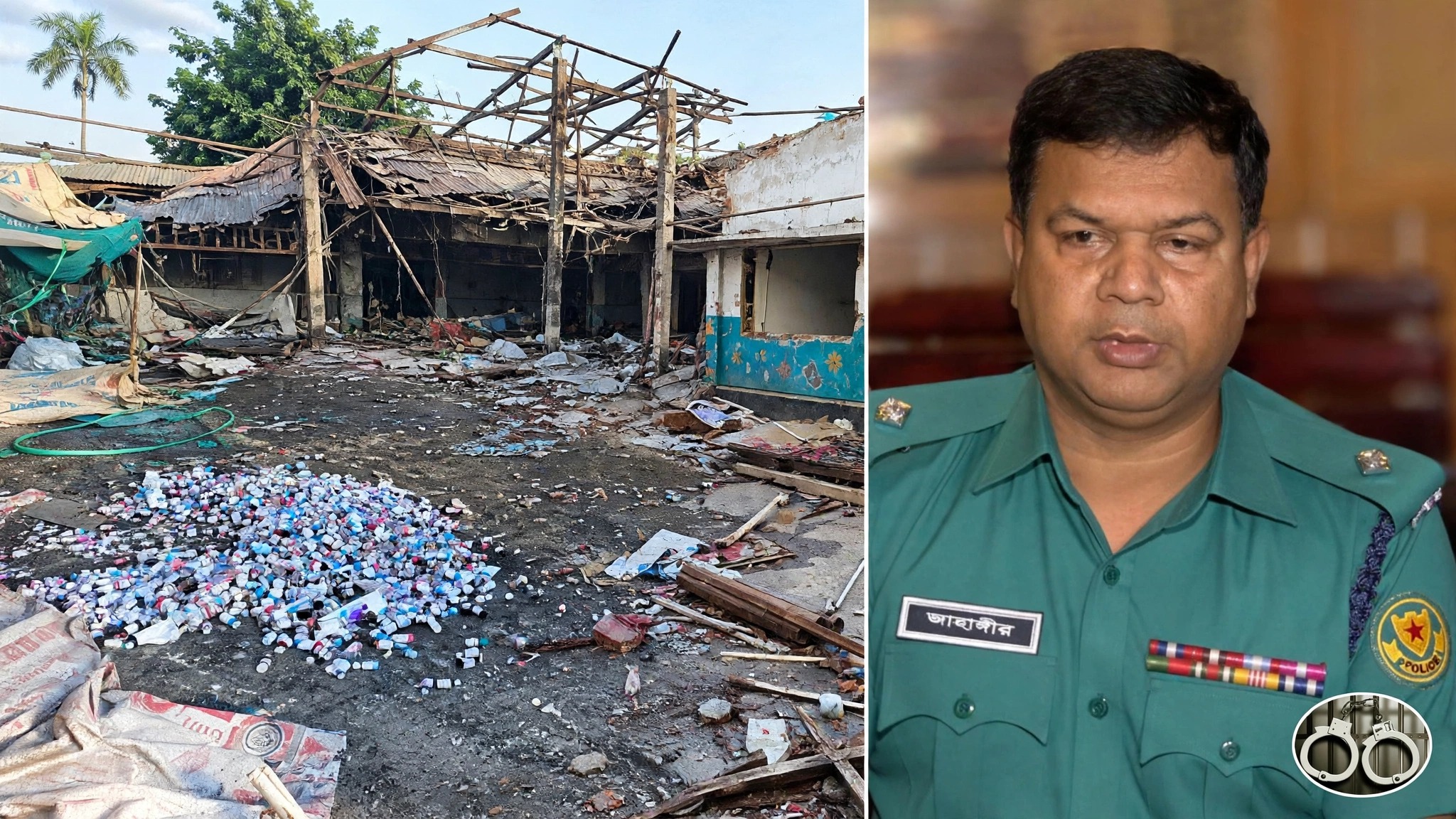 মিরপুরে রাড্ডা স্বাস্থ্যকেন্দ্রে হামলা-লুটপাট-ভাঙচুর, ওসি প্রত্যাহার, গ্রেপ্তার ৯