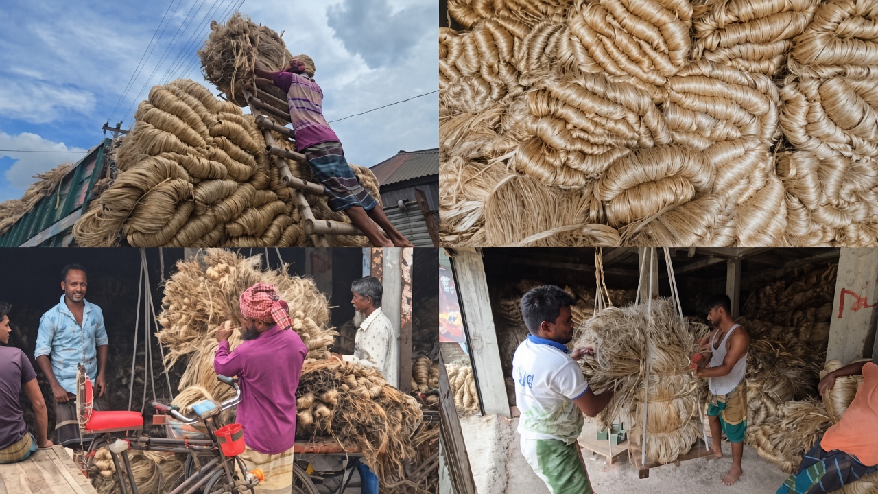 ফরিদপুরে ২ হাজার কোটি টাকার পাটের সম্ভাবনা,ন্যায্যমূল্যে শঙ্কা