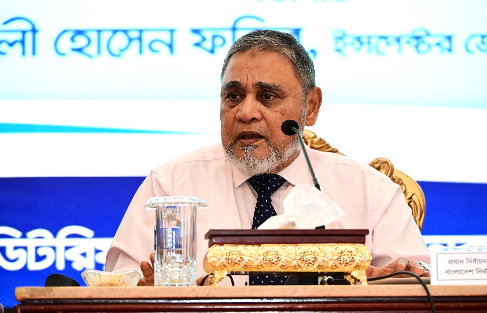 দেশে ভালো নির্বাচনের সংস্কৃতি চালু করতে চাই: সিইসি