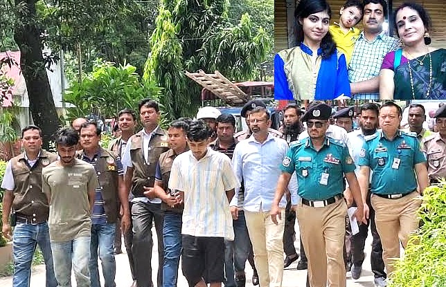 ছাদে ইয়াবা সেবনে বাধা দেওয়ায় রংপুরে অবসরপ্রাপ্ত শিক্ষকসহ একই পরিবারের ৪ জনকে হত্যা, গ্রেপ্তার ২