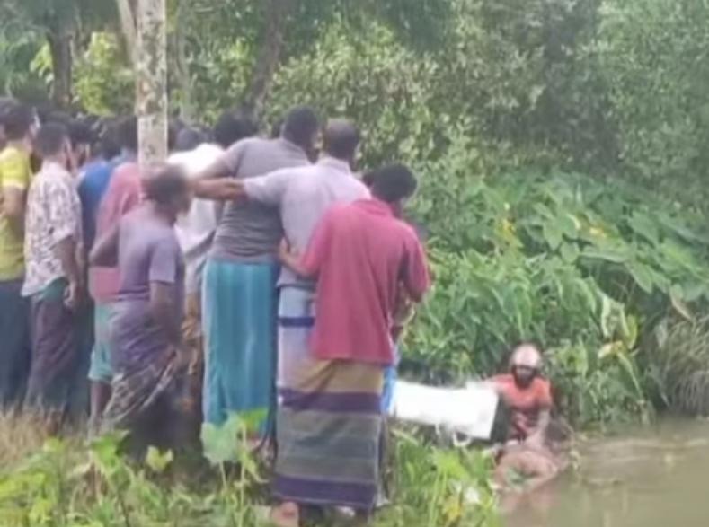 মঠবাড়িয়ায় স্লুইজ গেট থেকে অজ্ঞাত নারীর অর্ধগলিত মরদেহ উদ্ধার