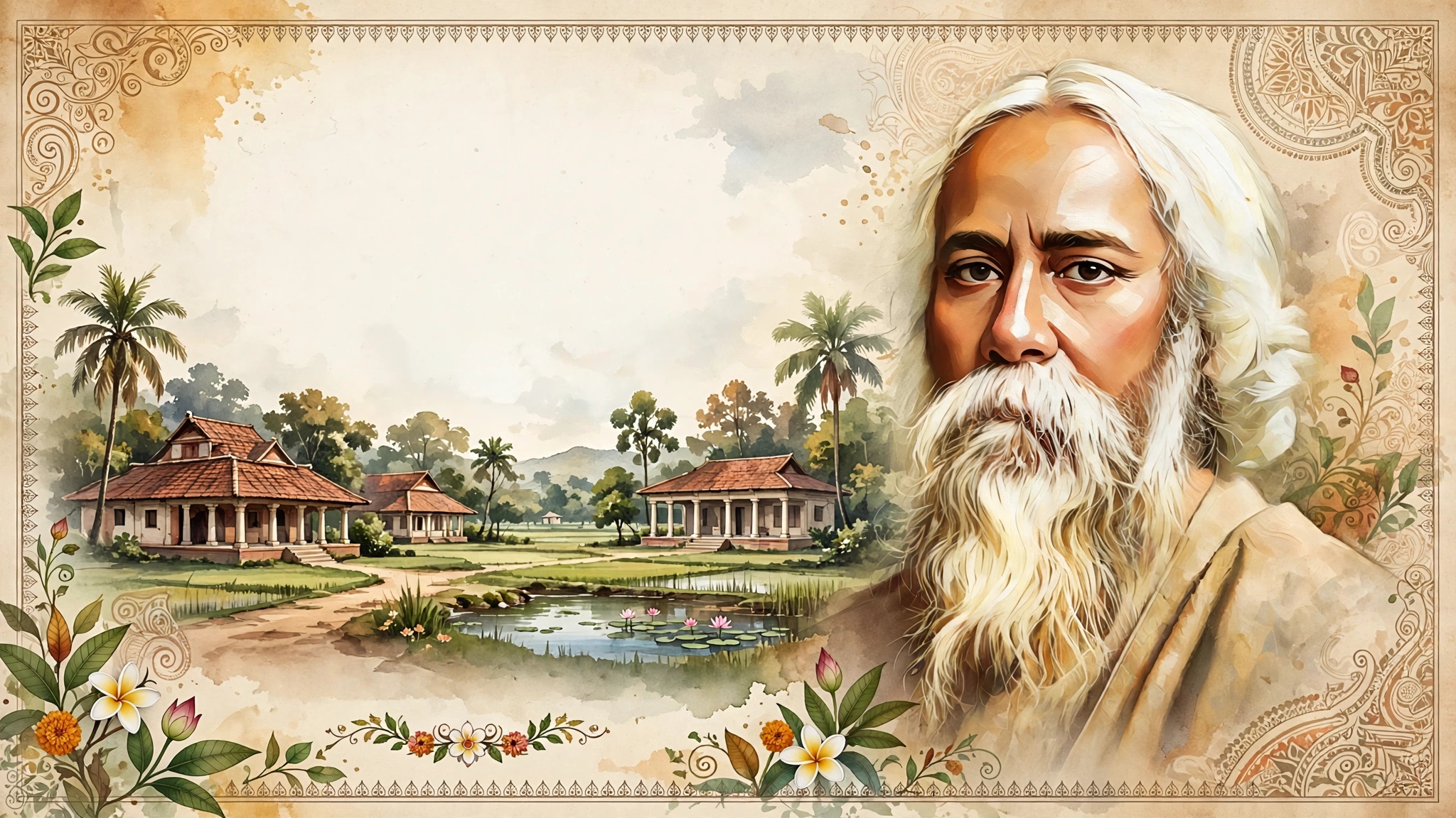 বিশ্বকবি রবীন্দ্রনাথ ঠাকুরের প্রয়াণ দিবস আজ