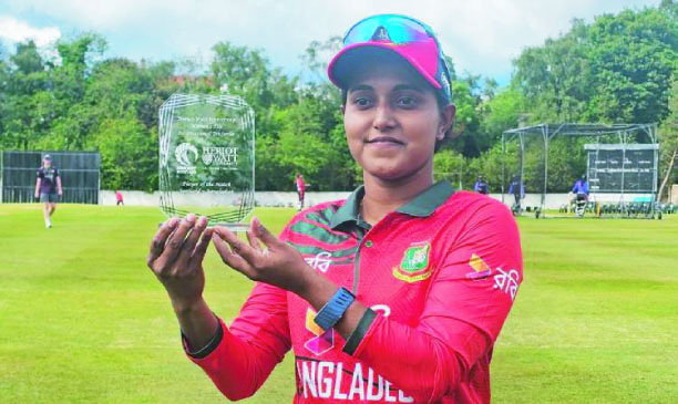 ত্রিদেশীয় সিরিজে স্কটল্যান্ডকে হারিয়ে জয়ের ধারায় ফিরল বাংলাদেশের মেয়েরা