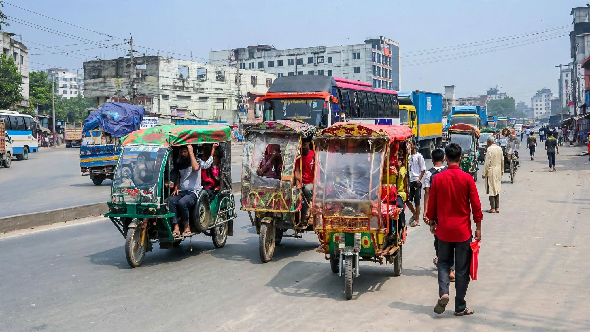 সিটি করপোরেশনে ব্যাটারিচালিত রিকশায় নিবন্ধন বাধ্যতামূলক, মহাসড়কে চলাচল নিষিদ্ধ