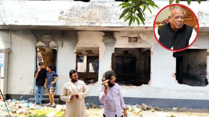 ঝালকাঠীতে ফের আমুর বাড়ি ভাংচুর